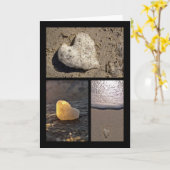 Carte Trois Coeurs Océaniques (Fleur jaune)