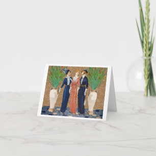 Carte Trois dames appropriées