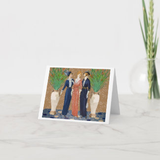 Carte Trois dames appropriées