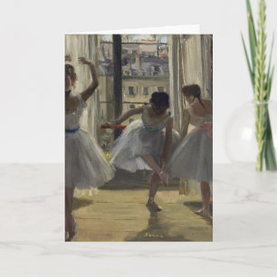 Carte Trois Danseurs Edgar Degas