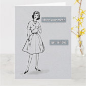 Carte Trois hommes sages (Fleur jaune)