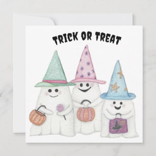 Carte Trois petits fantômes