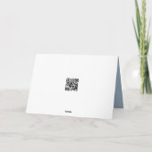 Carte Trois portes fermées pour penser à vous (Dos)