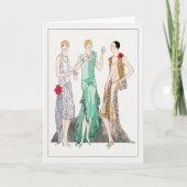 Carte Trois robes de soirée avec dentelle de Racine (Devant)