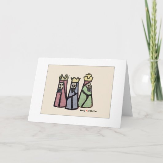 Carte Trois rois (Devant)