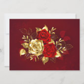 Carte Trois Roses de bijoux (Devant)