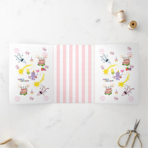 CARTE TROIS VOLETS