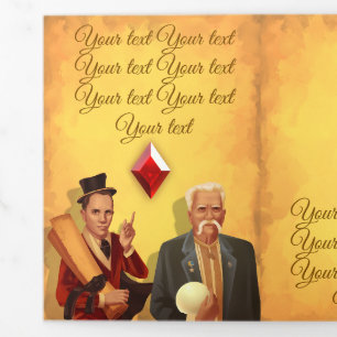 CARTE TROIS VOLETS 