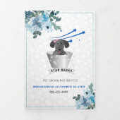 Carte Trois Volets Animaux de compagnie promotionnels (Page de couverture)