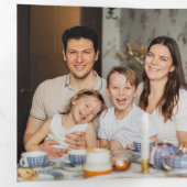 Carte Trois Volets Aquarelle hiver Accueil Noël Salutations (Intérieur en premier)