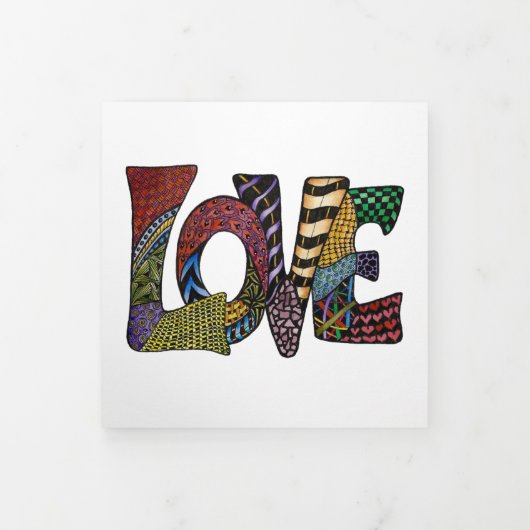 Carte Trois Volets Bonne année (Protection)