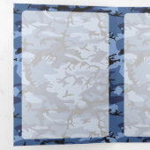 Carte Trois Volets Camouflage bleu marine, Militaire, Armée (Intérieur en premier)
