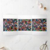 Carte Trois Volets Carte Joker (Intérieur)