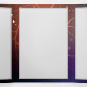 Carte Trois Volets Clowing Night Butterflies (Intérieur au milieu)