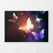 Carte Trois Volets Clowing Night Butterflies (Page de couverture)