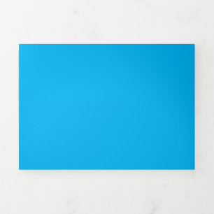 Carte Trois Volets Denim Blue, Fountain Blue, Jellfish,