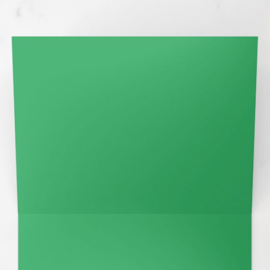 Carte Trois Volets Ferne, Vert grenouille, Gulf Stream, (Intérieur en premier)