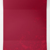 Carte Trois Volets Golden Treble Clef avec fleurs Roses (Intérieur au milieu)