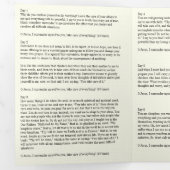 Carte Trois Volets Jésus rend la prière catholique Novena (Intérieur en premier)