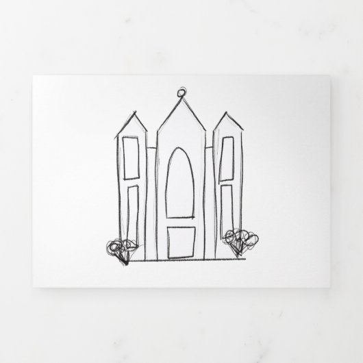 Carte Trois Volets LDS Salt Lake City (Page de couverture)