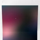 Carte Trois Volets libellule rouge brillante (Intérieur en premier)