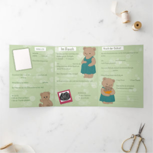 Carte Trois Volets Livret de fratrie