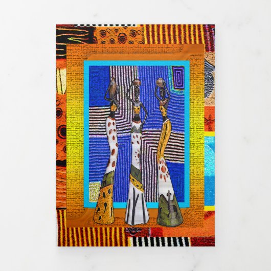 Carte Trois Volets Nubien (Page de couverture)