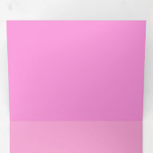 Carte Trois Volets Princesse en rose (Intérieur en premier)