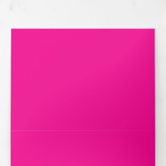 Carte Trois Volets Princesse en rose (Rabat)