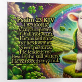 Carte Trois Volets Psaume 23 KJV Tract - Joyful Lamb (Intérieur en premier)