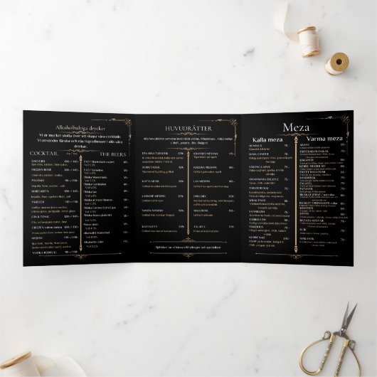 CARTE TROIS VOLETS RESTAURANG BEIRUT (Intérieur)