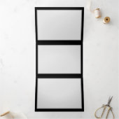 Carte Trois Volets Rose bleu brûlant (Intérieur)