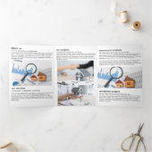 Carte Trois Volets Services de bricolage professionnels audacieux (Intérieur)
