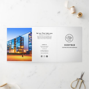 Carte Trois Volets Services de bricolage professionnels audacieux