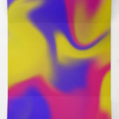 Carte Trois Volets Tache Colorée (Intérieur au milieu)