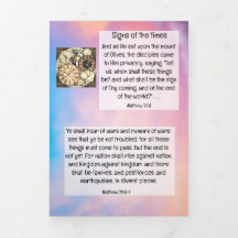 Trace évangélique de fin