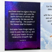 Carte Trois Volets Trace évangélique de fin (Intérieur en premier)