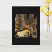 Carte Troll by a Campfire (Fleur jaune)