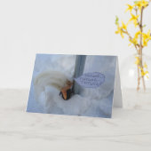 Carte Troll collé à un poteau. (Fleur jaune)