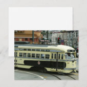 Carte Trolley de San Francisco (Devant / Derrière)