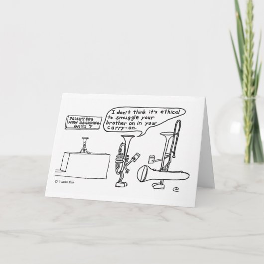 Carte Trombone (Devant)