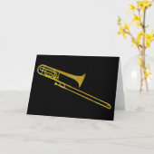 Carte Trombone d'or (Fleur jaune)
