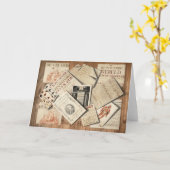 Carte Trompe l’oeil | Piere De Hoop (Fleur jaune)