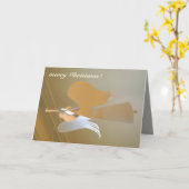 Carte Trompettes d'ange (Fleur jaune)