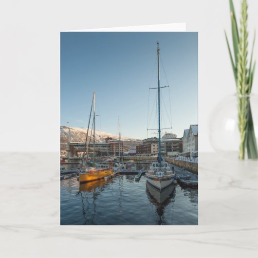 Carte Tromso Norvège (Devant)