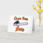 Carte Tronçonneuse de héros de tronçonneuse (Fleur jaune)