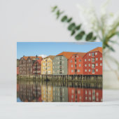 Carte Trondheim Norvège (Debout devant)