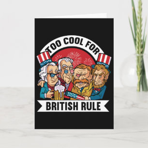 Carte Trop Cool Pour La Règle Britannique - George Washi