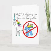 Carte Trop Cool Pour Les Pantalons (Devant)