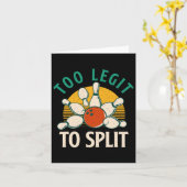 Carte Trop Léger Pour Fractionner - Bowling Bowler (Fleur jaune)